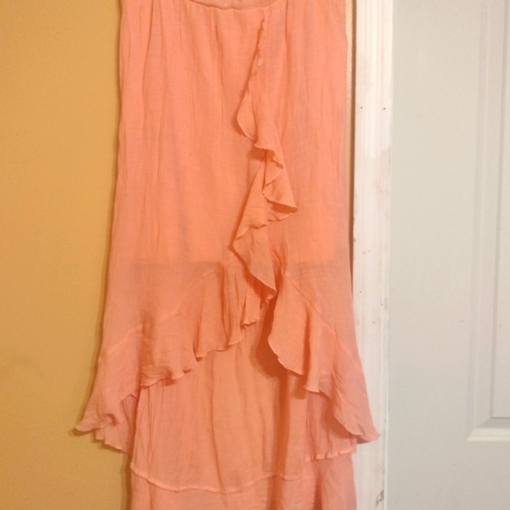 Coral Stretch Skirt